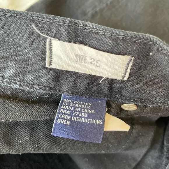 Madewell EUC High Rise Black Denim Short - Women’s 25 - Picture 4 of 8